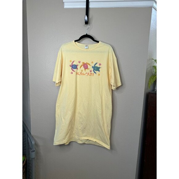 Vintage Sun International Women's Yellow Bathing Suit Cover Up, swimwear - Picture 4 of 8